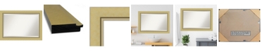 Amanti Art Landon Gold-tone Framed Bathroom Vanity Wall Mirror, 42.38" x 30.38"